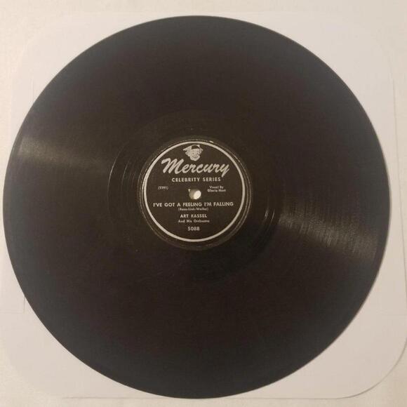 3/$25 Art Kassel 78 RPM I’ve Got a Feeling / In a Little Book Shop Mercury 5088 - Picture 2 of 5